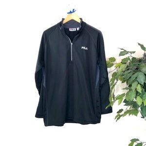 Men’s Fila Half Zip Pullover Sweatshirt